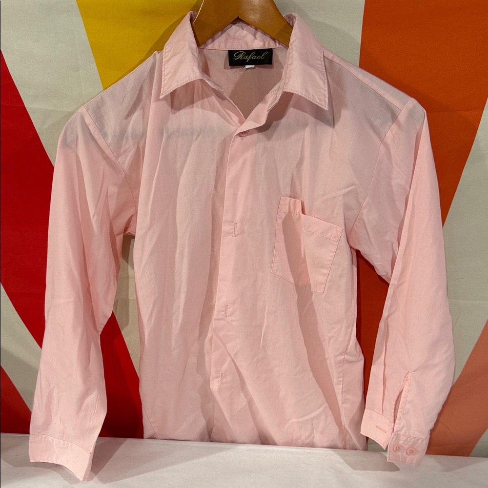 Rapha Boy’s Light Pink button down dress Shirt